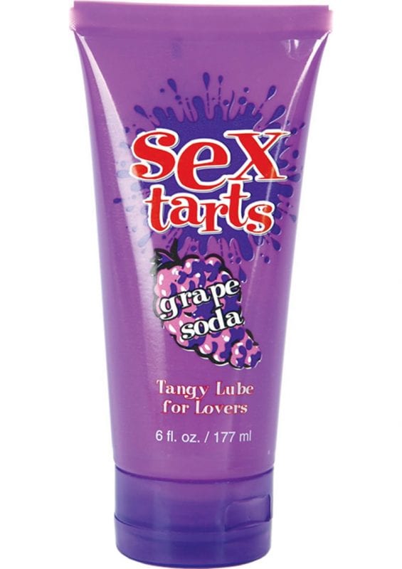 Sex Tarts Flavored Water Based Lube Grape Soda 6 Ounce