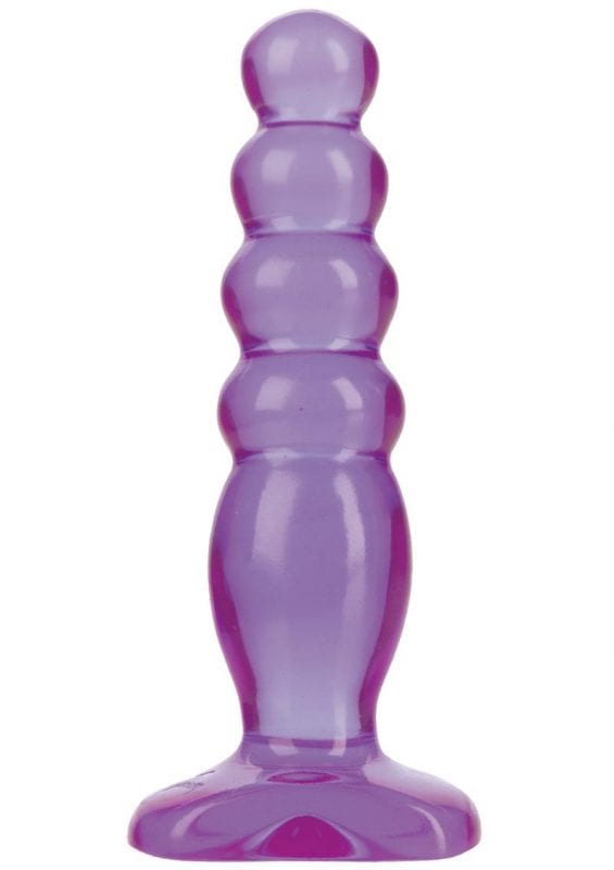 Crystal Jellies Anal Delight Sil A Gel 5 Inch Purple