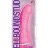 Spellbound Stud Curved Jack Multispeed Realistic Vibrator Waterproof Pink 5.75 Inch