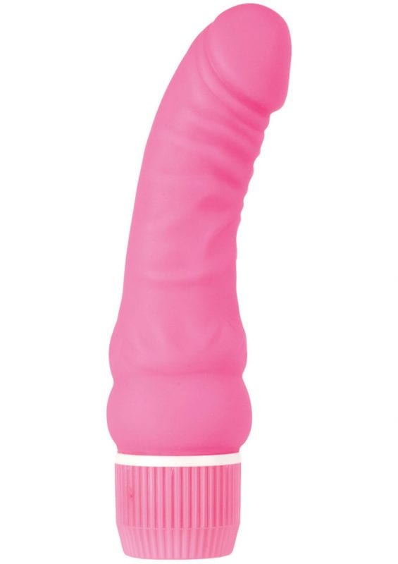 Spellbound Stud Curved Jack Multispeed Realistic Vibrator Waterproof Pink 5.75 Inch