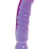 Crystal Jellies Big Boy Dong Sil A Gel 12 Inch Purple