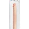 Basix Rubber Works 12 Inch Double Dong Waterproof Flesh