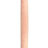 Basix Rubber Works 12 Inch Double Dong Waterproof Flesh