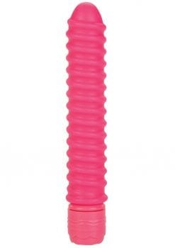 SHANES WORLD SORORITY SCREW VIBE SILICONE 5 INCH PINK