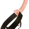 Fetish Fantasy Series Hollow Strap On Flesh 10 Inch