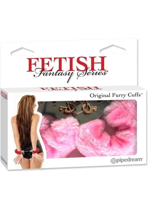 Fetish Fantasy Series Furry Cuffs Pink