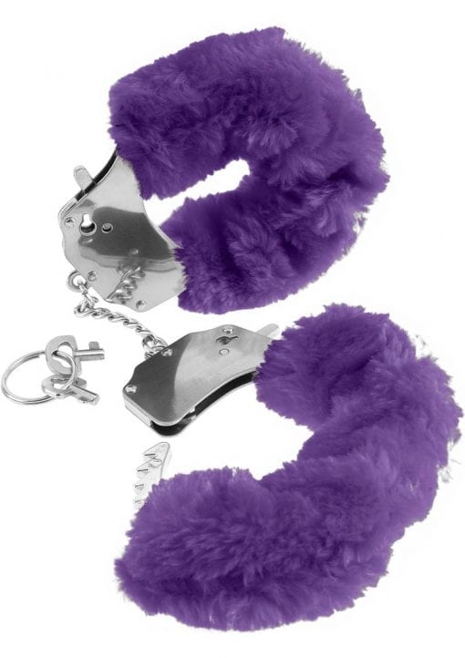 Fetish Fantasy Series Furry Cuffs Purple