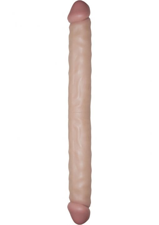 Real Skin All American Whoppers Double Dong 18 Inch Waterproof Flesh