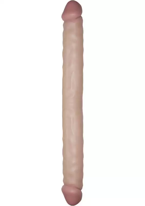 Real Skin All American Whoppers Double Dong 18 Inch Waterproof Flesh