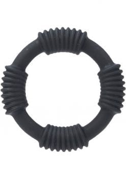 Adonis Silicone Rings Hercules Black