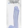 Basix Dong With Suction Cup Clear 12 Inch