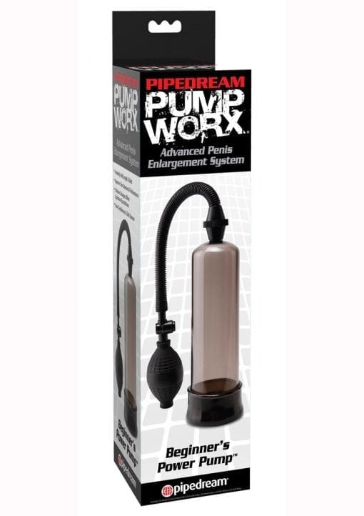 Pump Worx Beginners Power Pump With Cockring Smoke