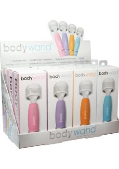 Bodywand Mini Massager 12 Piece Display Assorted Colors