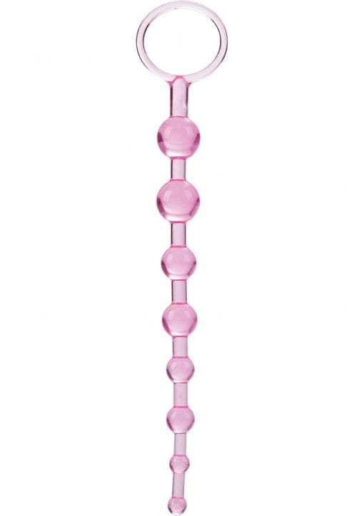 First Time Love Beads 8.25 Inch Pink