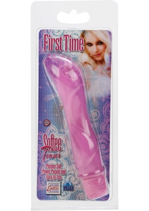 First Time Softee Teaser Vibe Waterproof 5.25 Inch Pink