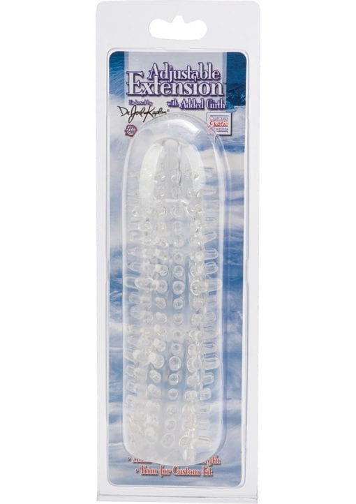 Dr Joel Kaplan Adjustable Extension With Added Girth Clear
