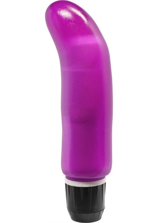 Mini Caribbean Number 1 Vibrator Waterproof 5.75 Inch Purple