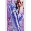 First Time Bunny Teaser Vibrator Waterproof Purple