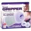 Travel Gripper BJ And Pussy Masturbator Purple