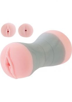 Travel Gripper Pussy And Ass Masturbator Pink