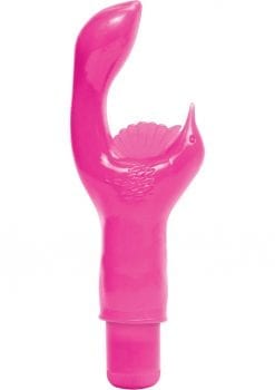 Wanachi Happy Hummer Mini Multi-Speed Silicone G-Spot Massager Waterproof Pink