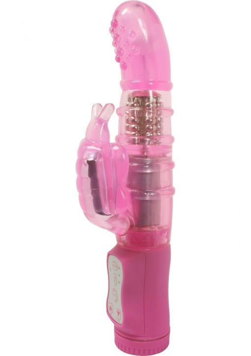 Euphoria Vibrator Waterproof 8 Inch Pink