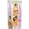Double Fuk Vibrating Dong Strap On 13 Inch Purple