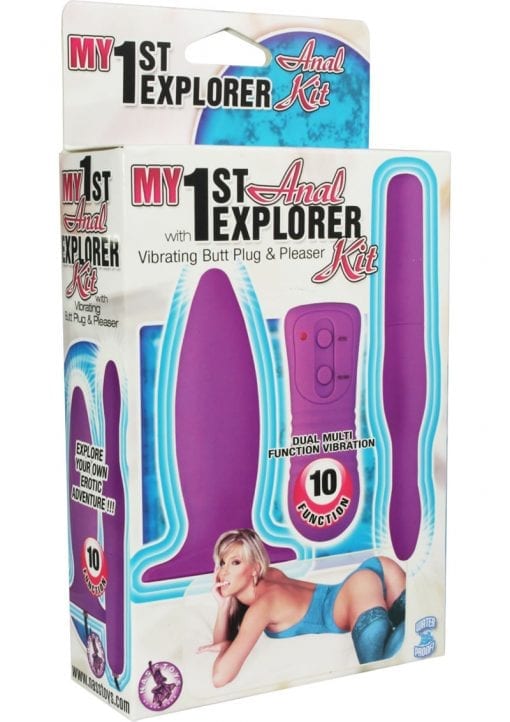 My 1st Anal Explorer Kit Waterproof Purple