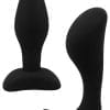 Dominant Submissive Silicone Butt Plug Waterproof Black