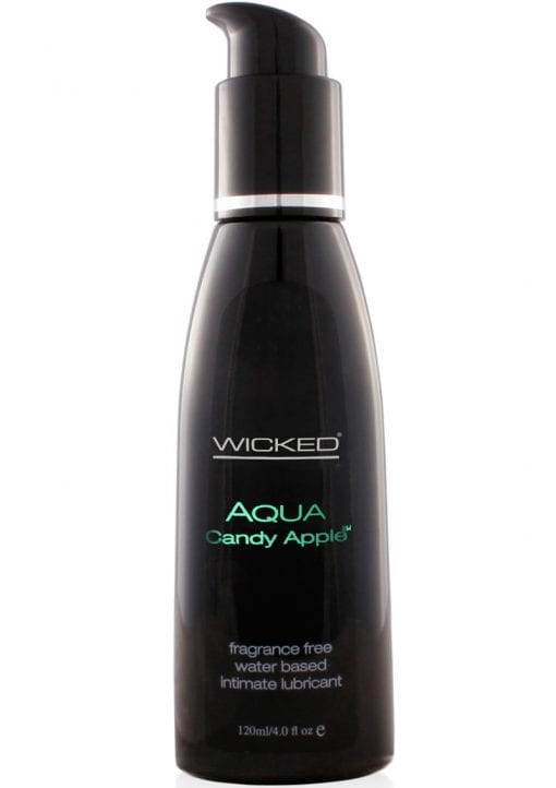 Wicked Aqua Candy Apple Water Based Lubricant 4 Ounce