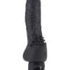 Power Stud Cliterrific Vibrator Waterproof Black 6.75 Inch