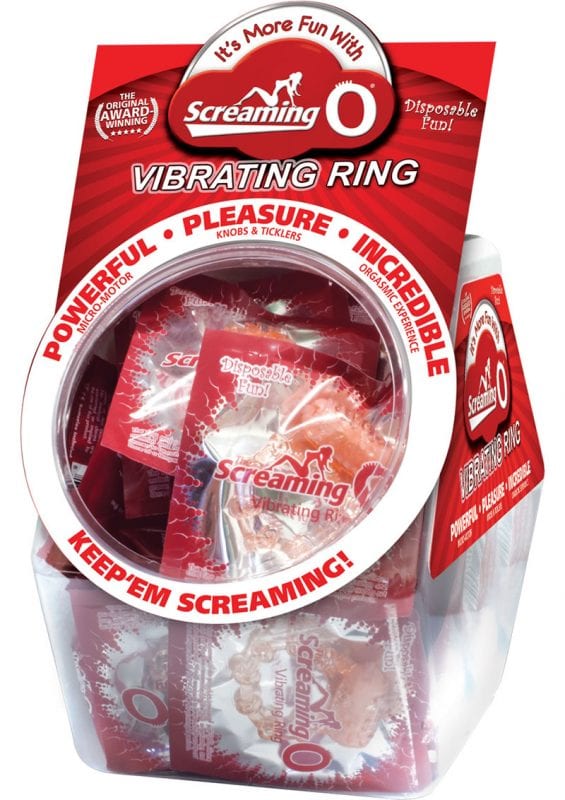 Screaming O Vibrating Ring Candy Bowl 48 Per Display