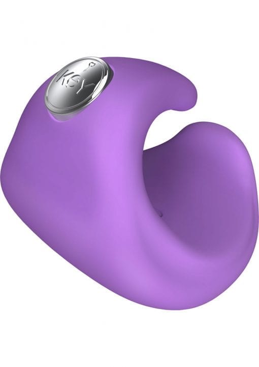 Key Pyxis Silicone Finger Massager Waterproof Lavender