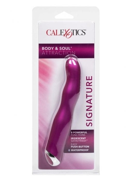 Body and Soul Attraction Satin Finish Massager Pink