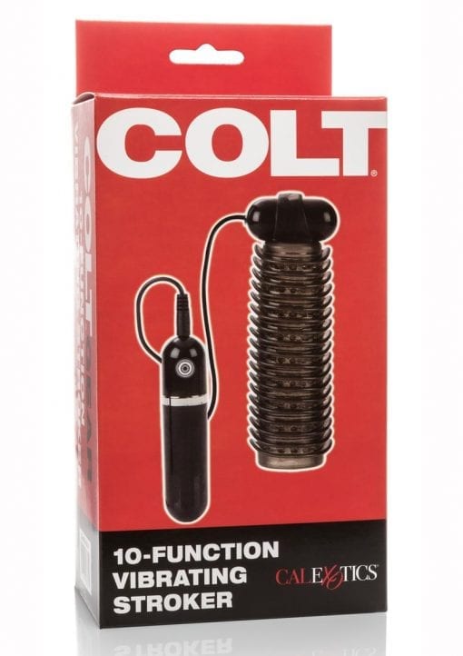 Colt 10 Function Vibrating Stroker Black