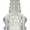 Super Ball Vibrating Sucker Waterproof Clear