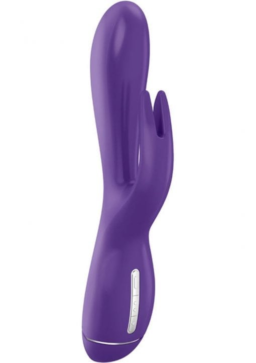 Ovo K3 Silicone Rabbit Waterproof Lilac And Chrome