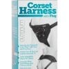 Vac U Lock Platinum Corset Harness With Plug Black Adjust Up To 60 Inch Waist