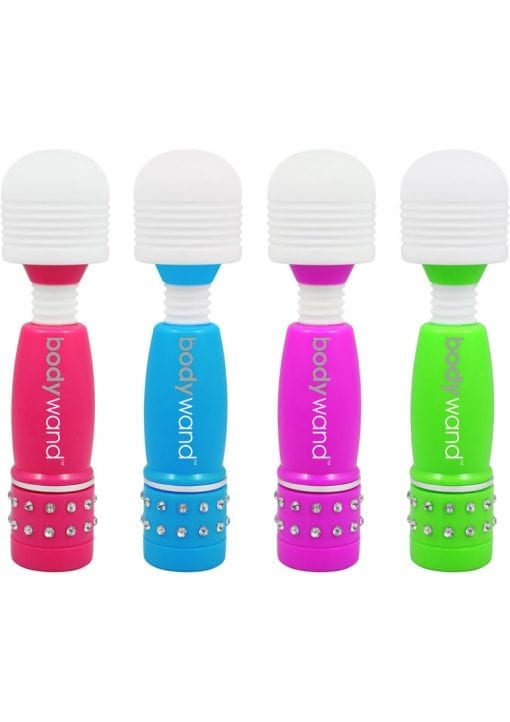 Bodywand Mini Massagers Neon Edition Assorted Colors 12 Each Per Counter Display
