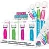 Bodywand Mini Massagers Neon Edition Assorted Colors 12 Each Per Counter Display