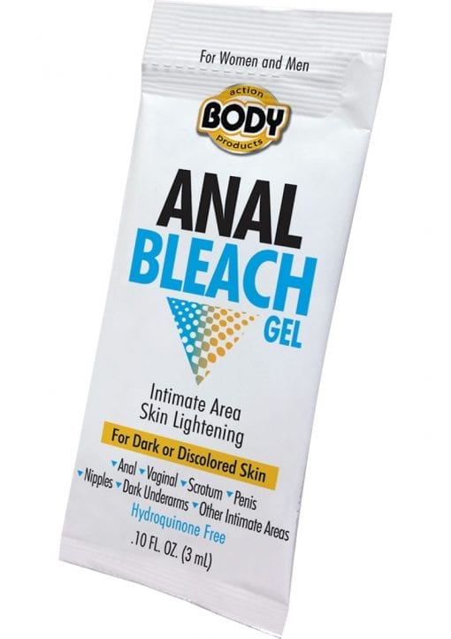 Body Action Anal Bleach Sample Counter Display 50 Pillow Packs