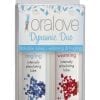 Oralove Dynamic Duo Lickable Warming And Tingling Lubes 1 Ounce 2 Each Per Set