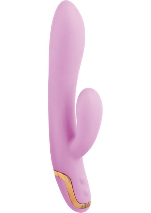Entice Marilyn Silicone Vibrator Waterproof Pink 5.25 Inch