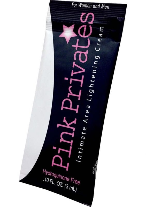 Pink Privates Intimate Area Ligtening Cream Counter Display 50 Each Sample