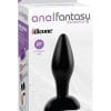 Anal Fantasy Collection Small Silicone Plug Kit Black 3.5 Inch