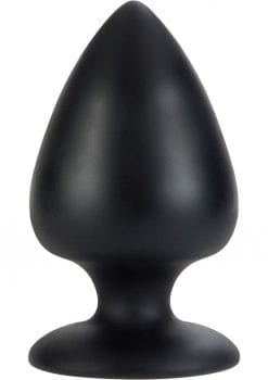 Colt Big Boy Silicone Anal Plug Black 3.25 Inch