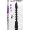 Anal Fantasy Collection Flexa Pleaser Power Beads Waterproof Black 7 Inch