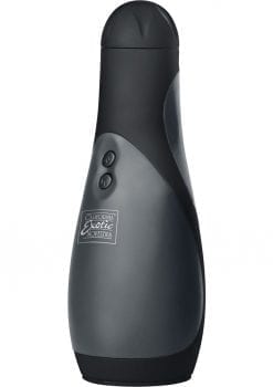 Apollo Power Stroker Masturbator Black 8.5 Inch