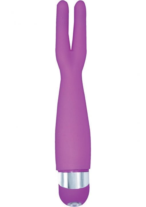 Naughty Climaxer Dual Vibe Waterproof Purple 7.75 Inch