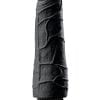 Real Feel Deluxe No 3 Wallbanger Dildo Waterproof Black 7 Inch